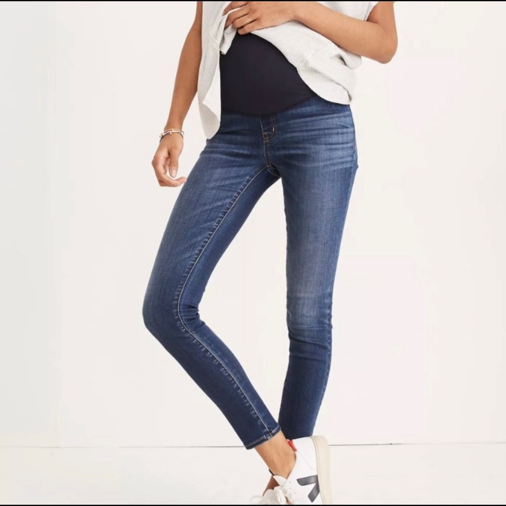 Madewell Maternity Skinny Jeans - Danny Wash